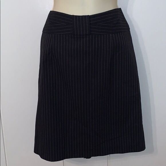 Nanette Lepore black pinstriped pencil ski… - Picture 1 of 9
